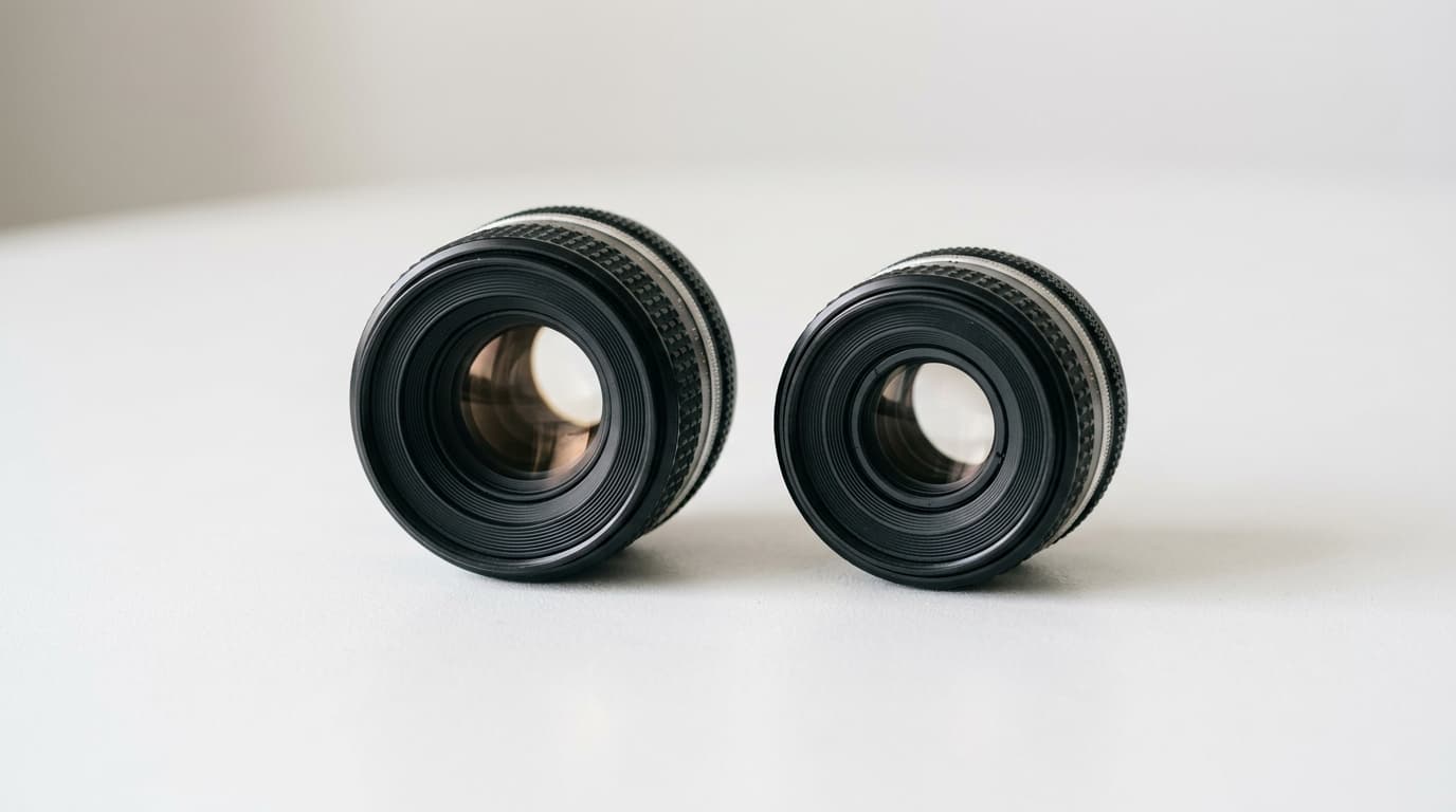 Front camera versus rear camera for hair tracking photos