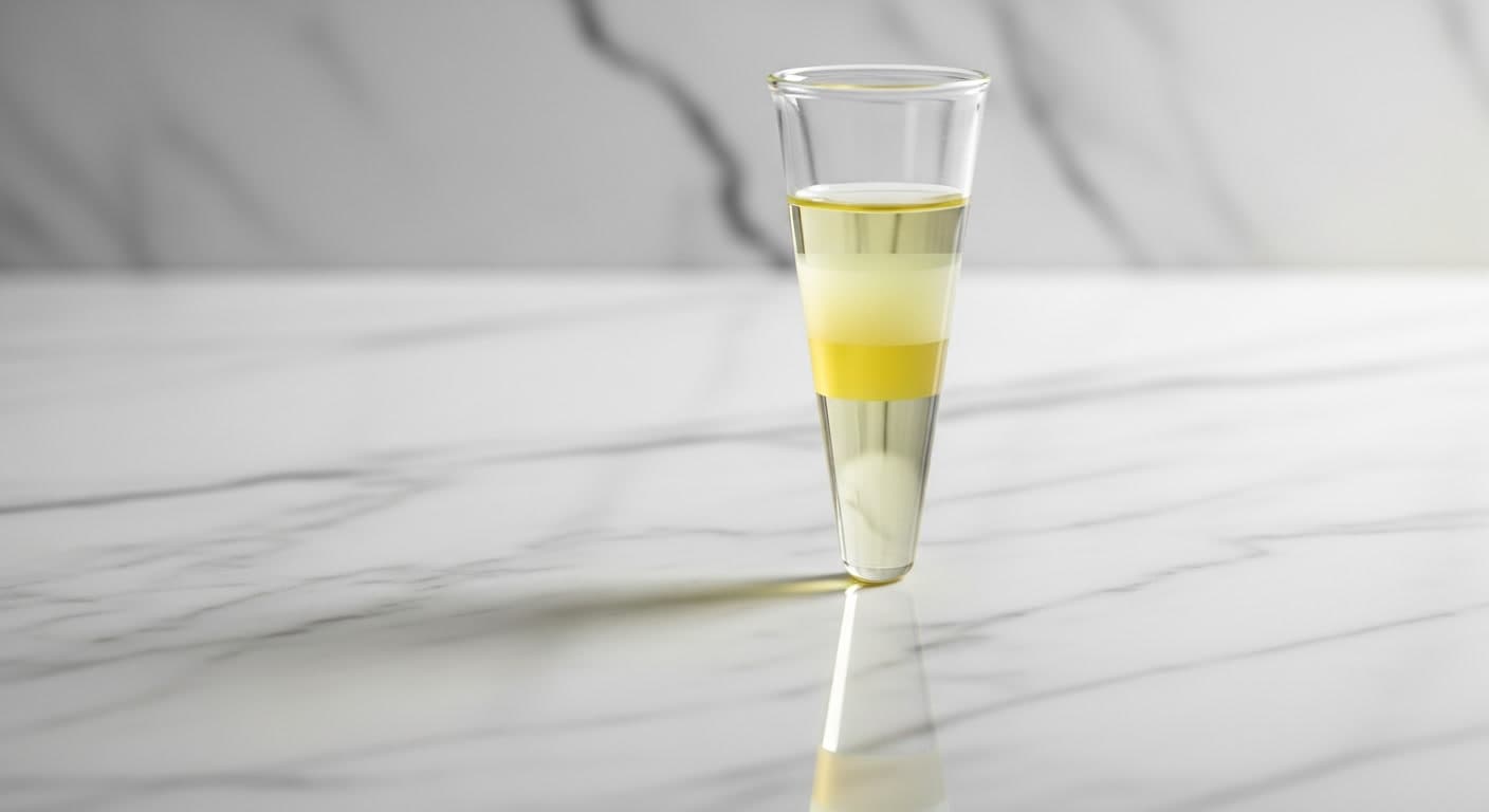 Centrifuge tube representing growth factor concentrate for hair loss