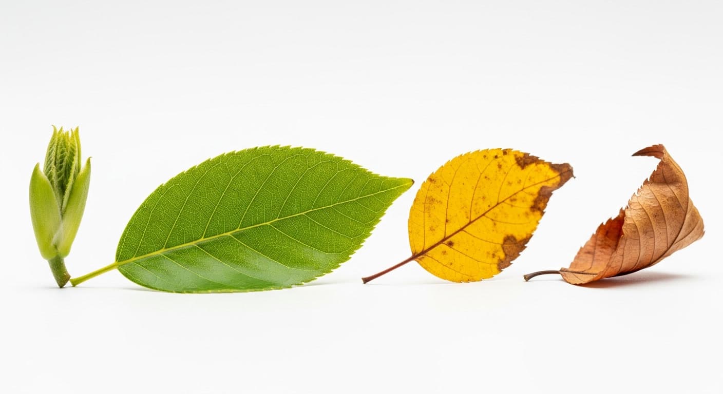 Single hair strand on white surface illustrating the hair growth cycle