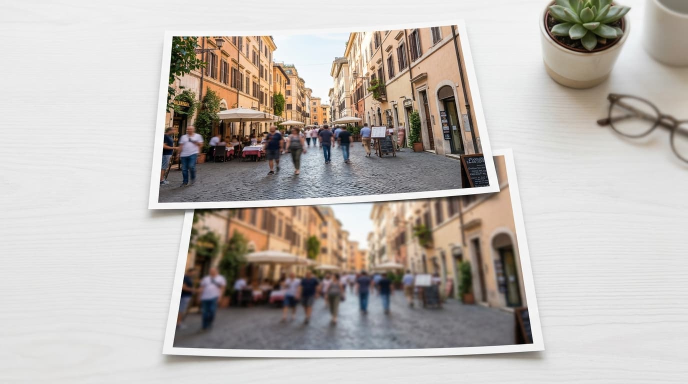 Distinguishing routine noise from real hairline change