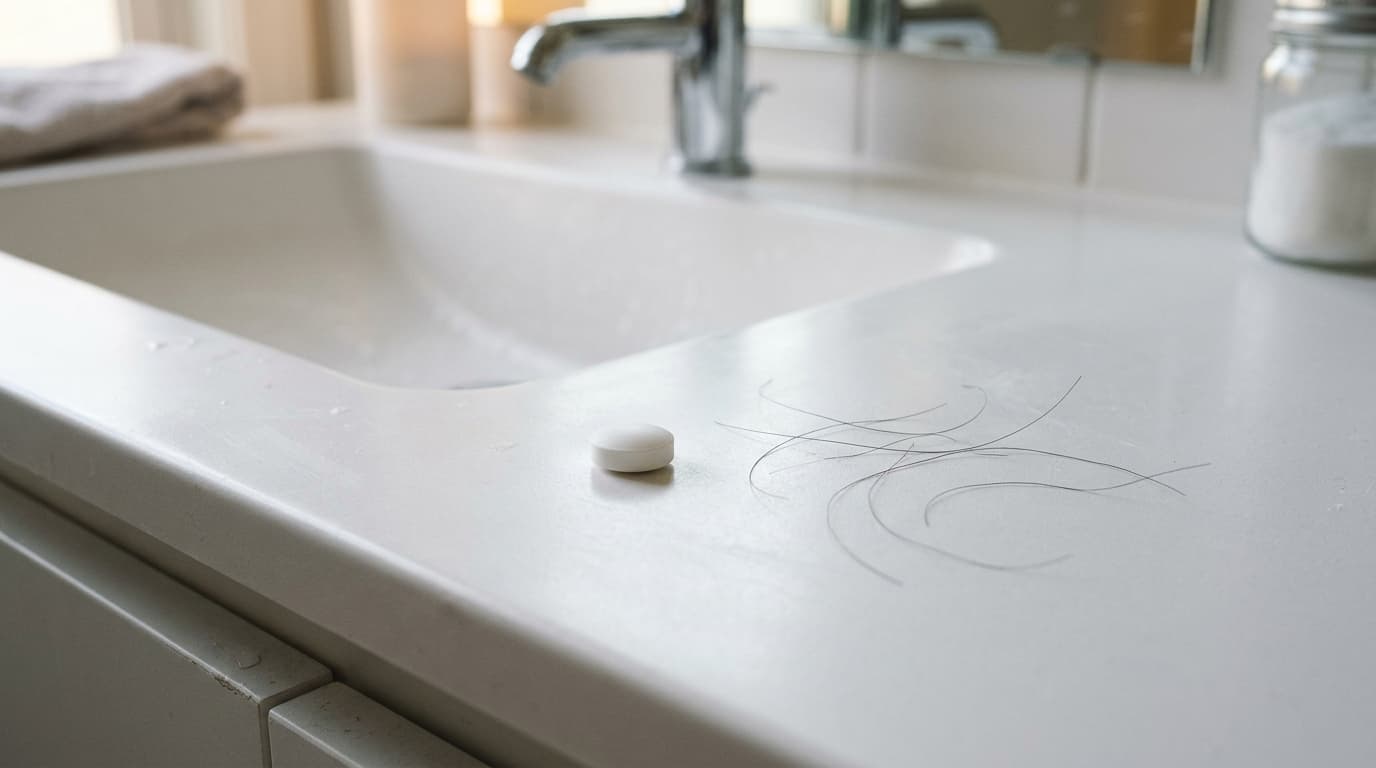 Post-finasteride shedding tracking protocol